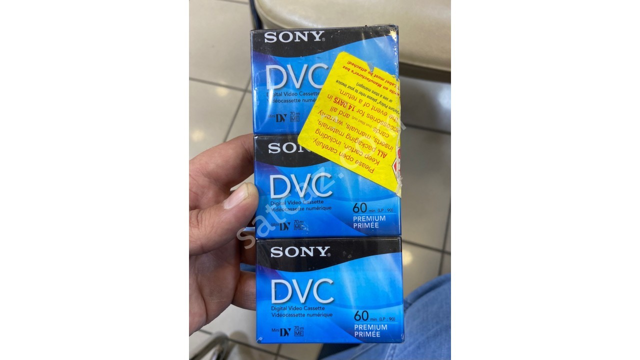 Sony DVC MiniDv 60 Dakika
